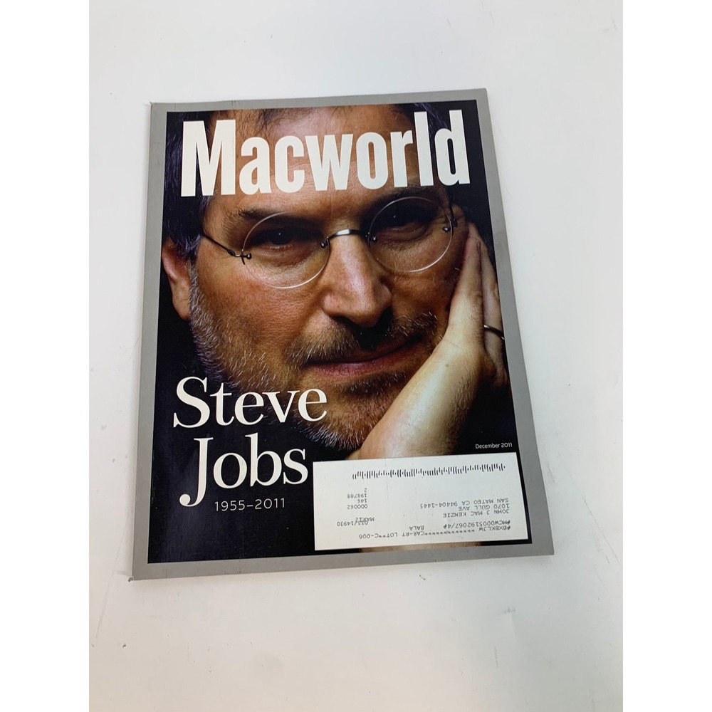Macworld Magazine December 2011 Steve Jobs Tribute Issue